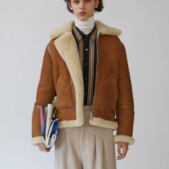 Acne Studios Ian Shearling Jacket - Picture 8 of 10